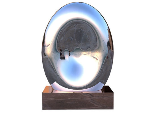 良い価格 金属の景色の現代ステンレス鋼の彫刻は磨いた オンライン