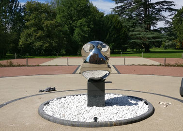 良い価格 抽象的な金属の芸術の彫刻/金属の庭の彫像はポーランド語を映します オンライン