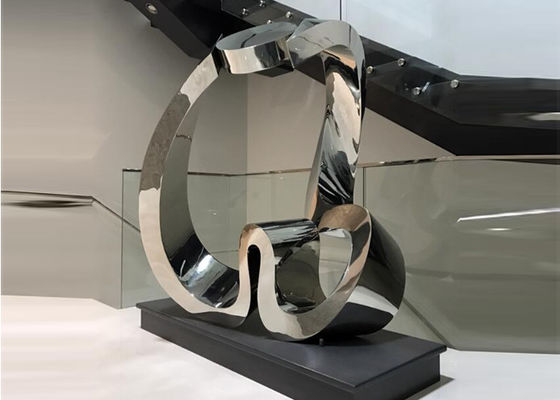 良い価格 利用できる抽象的なハート形の屋外の金属の彫刻現代OEM/ODM オンライン