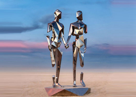 良い価格 ステンレス鋼の愛人彫刻 オンライン