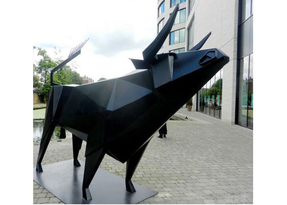 良い価格 屋外の磨かれたステンレス鋼の彫刻の都市装飾の概要を造ること オンライン