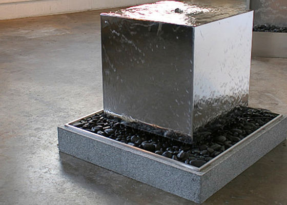 良い価格 長方形のプール水はステンレス鋼屋外水特徴を特色にします オンライン