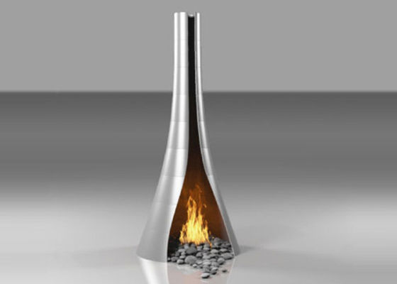 良い価格 庭/家の装飾のための現代ブラシをかけられた終わりの火ピットのモダンなデザイン オンライン