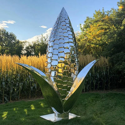 良い価格 豪華 金属 屋外装飾 ステンレス 鋼玉ねぎ彫刻 オンライン