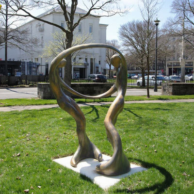 良い価格 カスタムライフサイズ メタル鋳造 ダンシング・マーメイド 青銅 ガーデン アート彫刻 オンライン