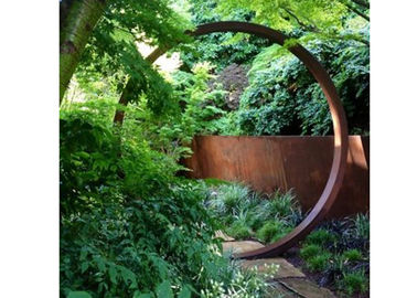 良い価格 庭の装飾の金属の芸術の彫刻のCortenの鋼鉄は彫刻200cm Diaを鳴らします オンライン