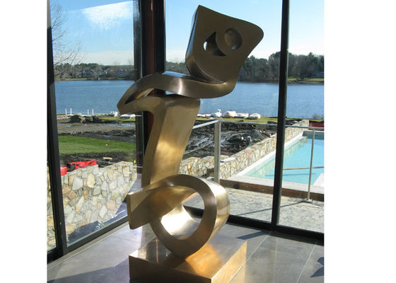 良い価格 Mettの終わりのステンレス鋼の彫刻の製作の現代金属の装飾の芸術 オンライン