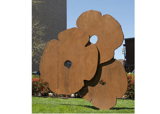 良い価格 溶接の庭の使用法の花の彫刻、ローズの彫刻の習慣の形 オンライン