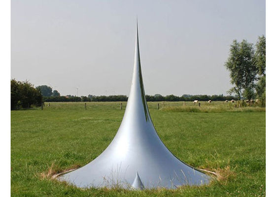 良い価格 庭の装飾の金属の磨かれた大きい屋外の金属は低下の彫刻を彫ります オンライン