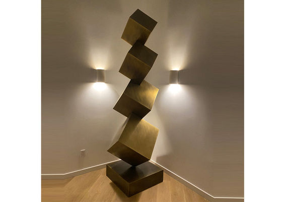 良い価格 大きく抽象的な鋳造の青銅の彫像のヤードの屋外の庭の彫刻 オンライン