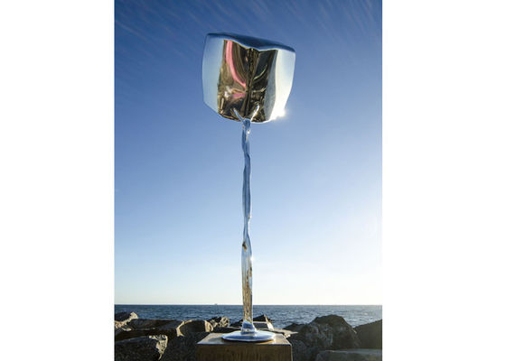 良い価格 OEM 300cmの高さはステンレス鋼の装飾的な金属の芸術を磨いた オンライン