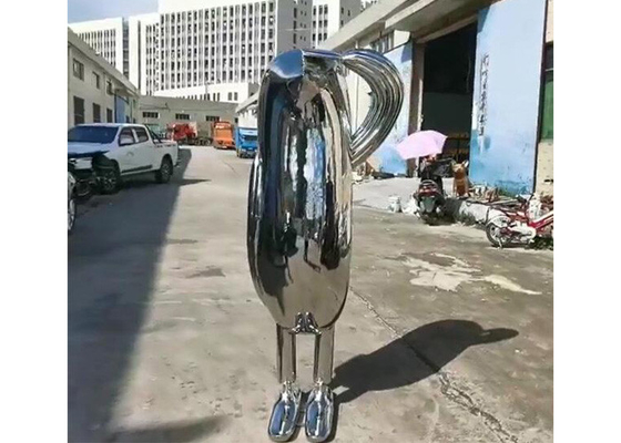 良い価格 近代美術のステンレス鋼の抽象的な人の彫刻ミラーは磨いた オンライン