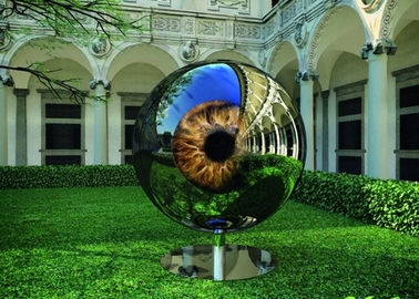 品質 眼球の設計庭の装飾のための鋼鉄アートワークの芸術家の彫刻 工場