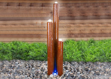 良い価格 軽い現代様式のカスタマイズされたサイズのCorten鋼鉄水特徴のコラム オンライン