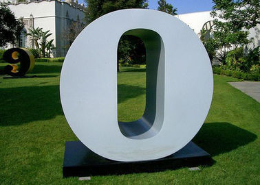 良い価格 Oの庭の自由で永続的な彫刻の大きいステンレス鋼の手紙の彫刻に文字を入れて下さい オンライン