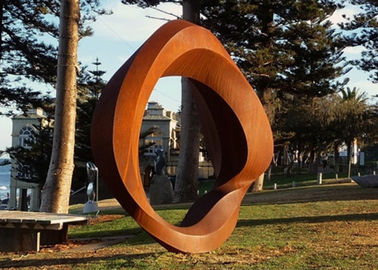良い価格 Cortenの鋼鉄は彫刻、屋外の鋼鉄彫刻の芸術金属の庭の錆つきました オンライン