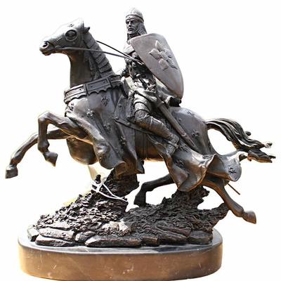 良い価格 Custom Riding Garden Art Metal Decor Bronze Copper Statue Steel Sculpture オンライン