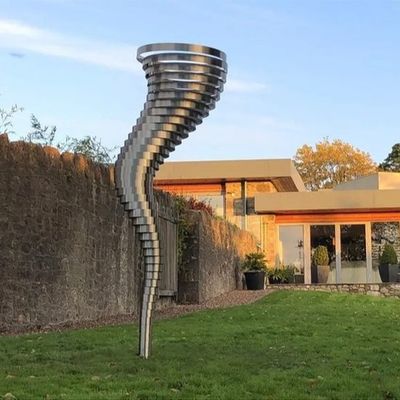 良い価格 Spiral Decorative Art Sculpture Outdoor Metal Sculpture Custom Statue Garden Landscaping Wholesale オンライン