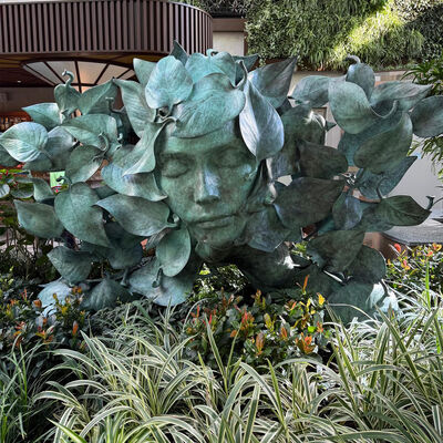 良い価格 室内外空間の装飾のための現代ブロンズ妖精彫刻 オンライン