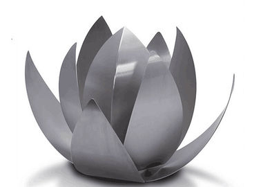 良い価格 サンドブラスティングの技術が付いている現代装飾のはす彫刻のステンレス鋼 オンライン