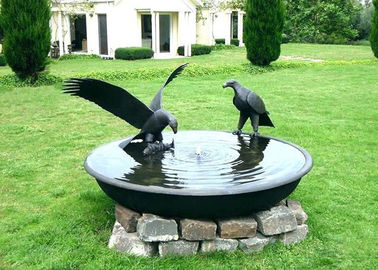 良い価格 旧式なワシのBirdbathボールの青銅の庭の彫刻の装飾の腐食の安定性 オンライン