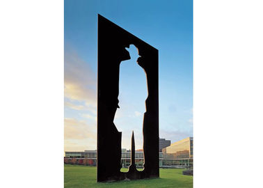 良い価格 現代的な学校のSculptrue大きいCortenの鋼鉄学校の彫刻 オンライン