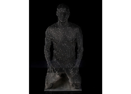 良い価格 ステンレス鋼のMeditatorの彫刻を切る屋外の装飾レーザー オンライン