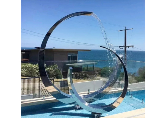 良い価格 200cm/130cmの高さの屋外の316ステンレス鋼水特徴 オンライン